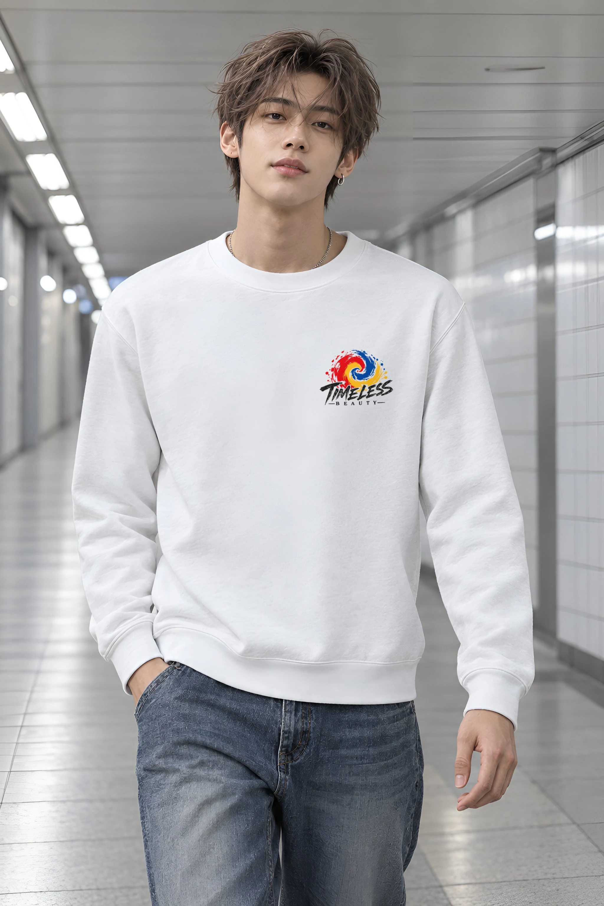 "Timeless Craft Fan" Heavy Blend Unisex Crewneck Sweatshirt
