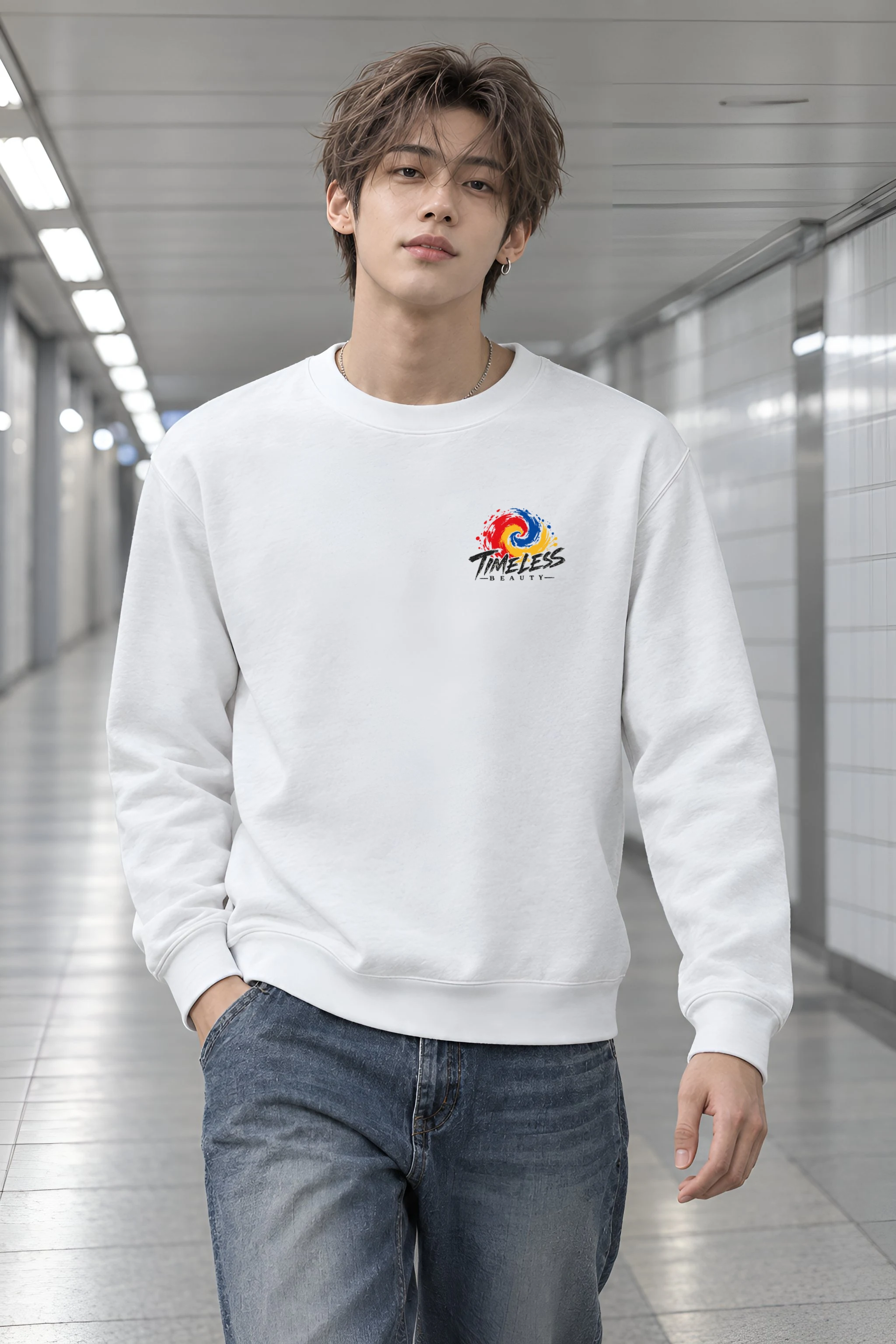 "Timeless Craft Fan" Heavy Blend Unisex Crewneck Sweatshirt