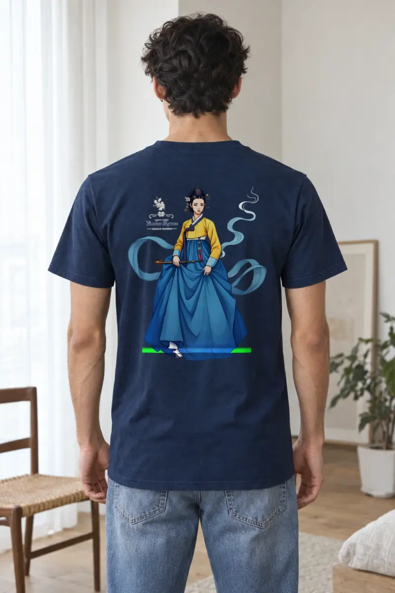 "Timeless Elegance" Heavyweight Unisex Crewneck T-shirt | Gildan 5000