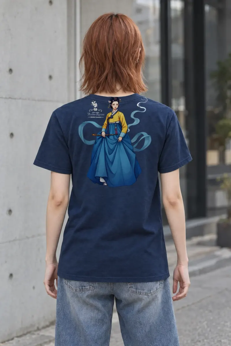 "Timeless Elegance" Heavyweight Unisex Crewneck T-shirt