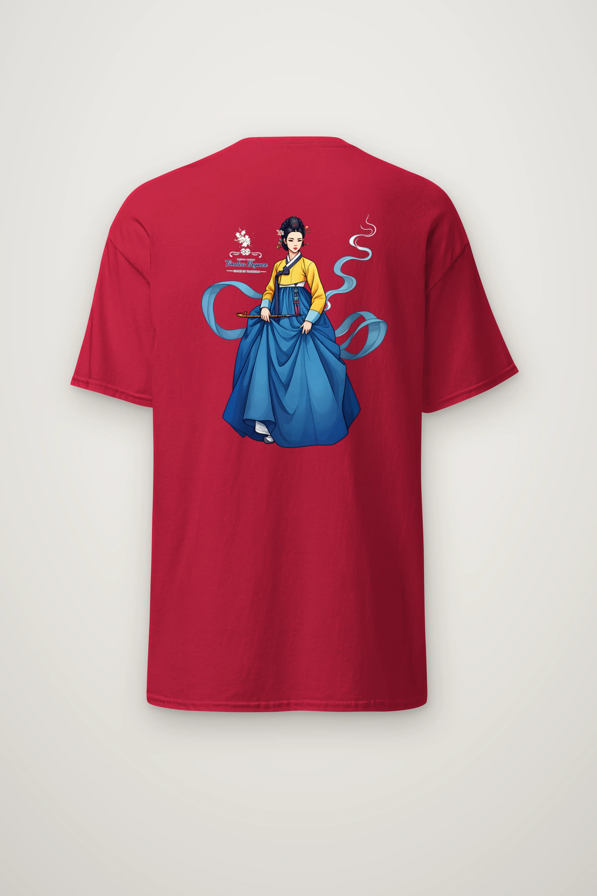 "Timeless Elegance" Heavyweight Unisex Crewneck T-shirt