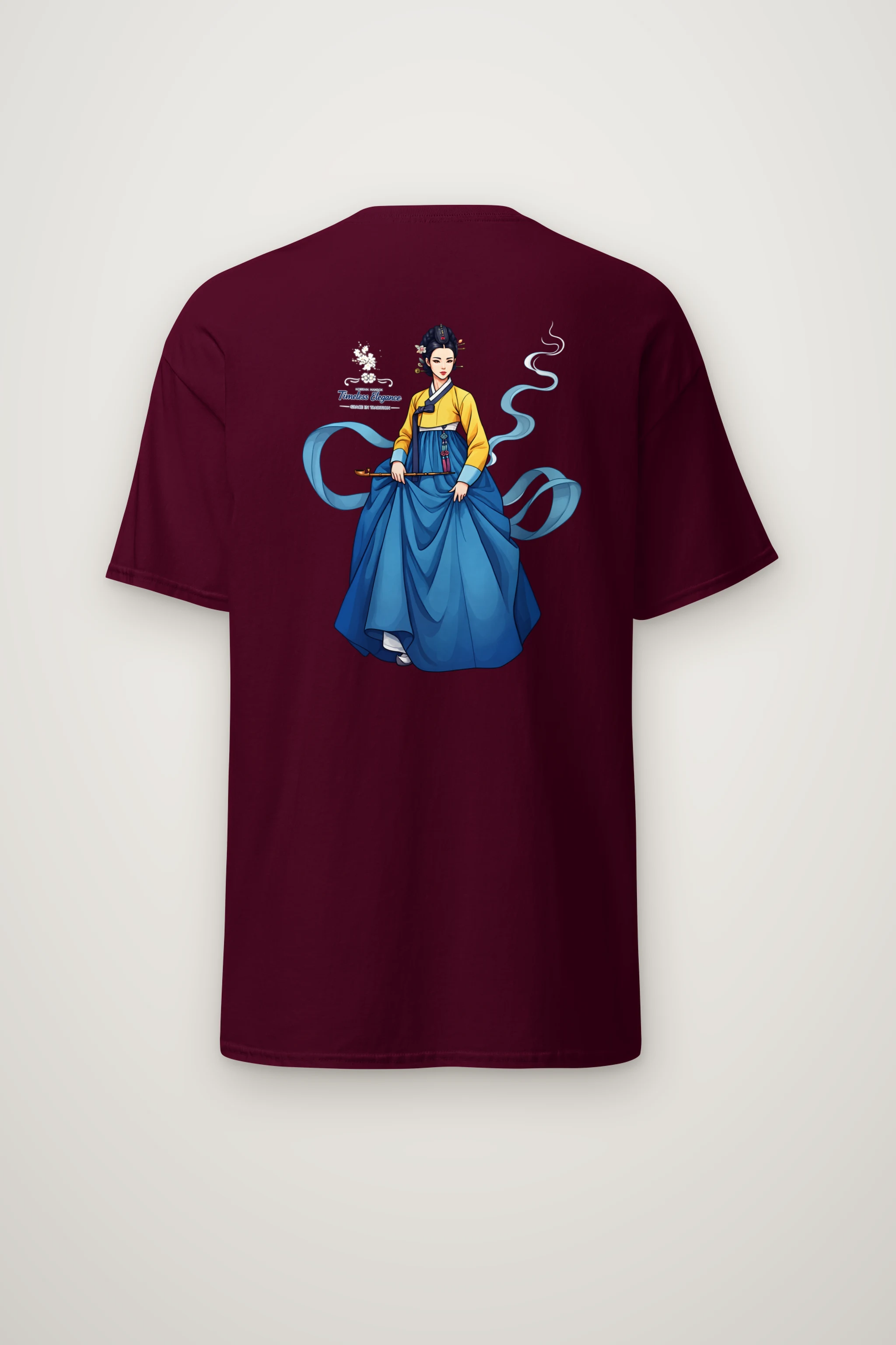 "Timeless Elegance" Heavyweight Unisex Crewneck T-shirt