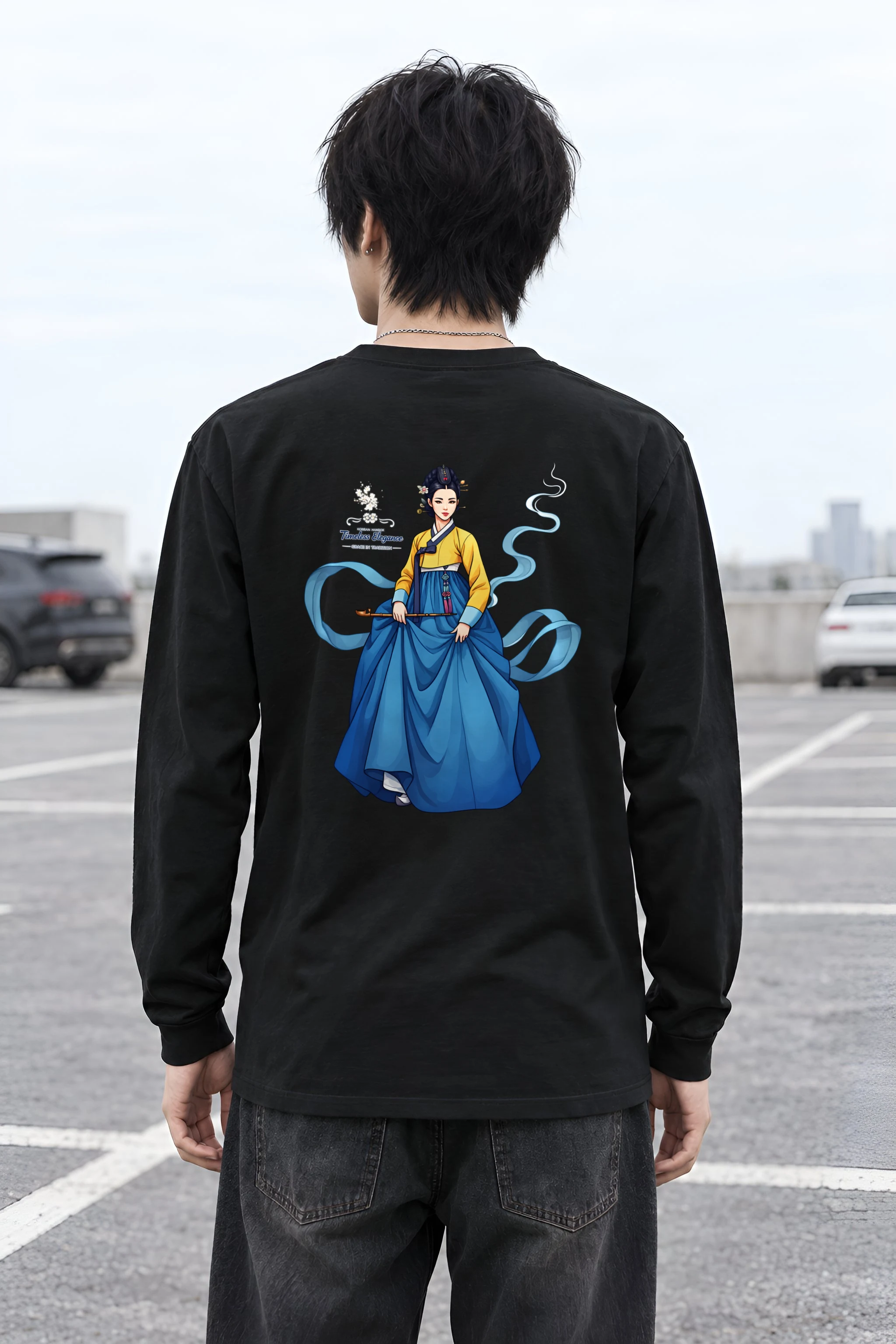 "Timeless Elegance" Unisex Longsleeve T-shirt