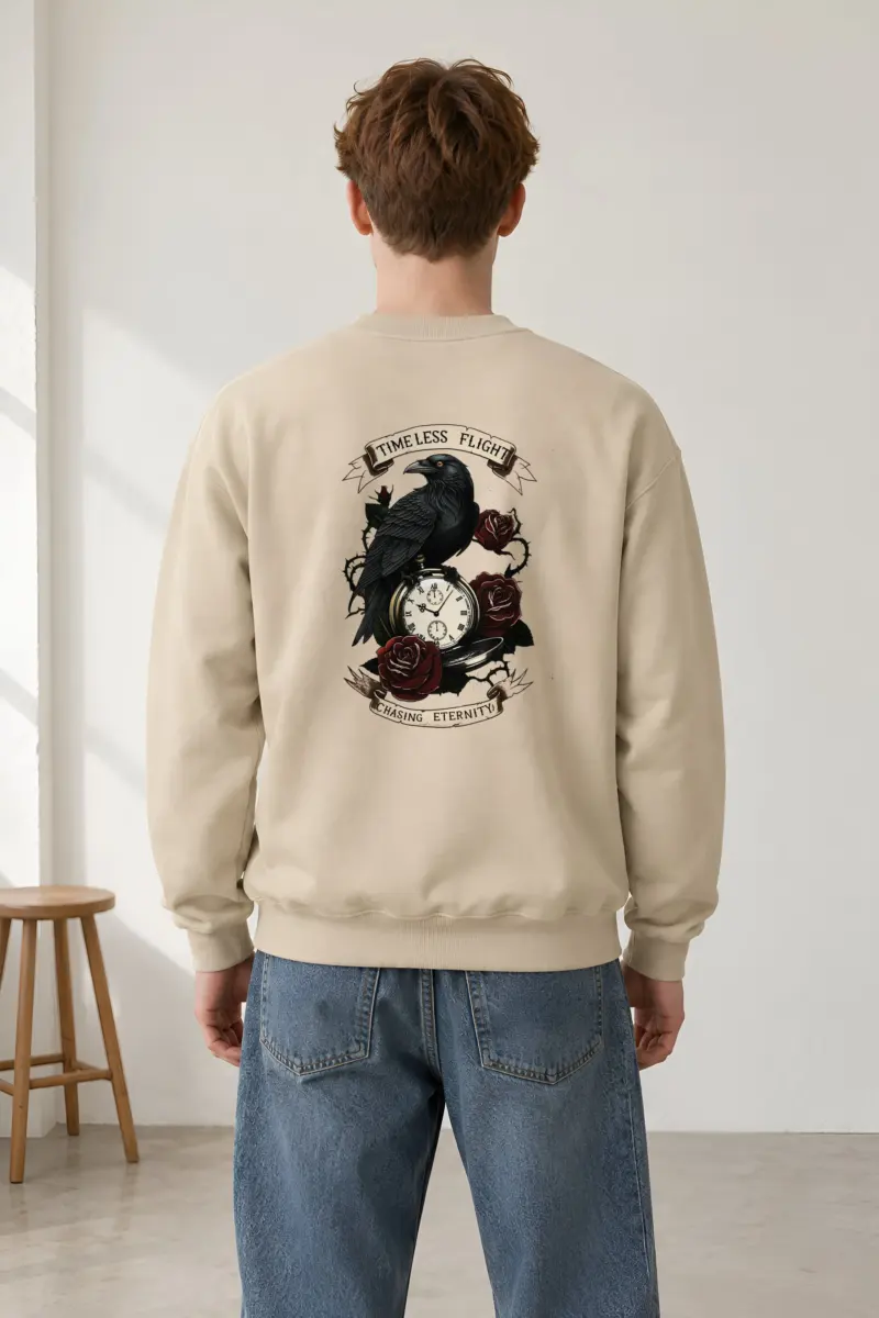 "Timeless Flight" Heavy Blend Unisex Crewneck Sweatshirt