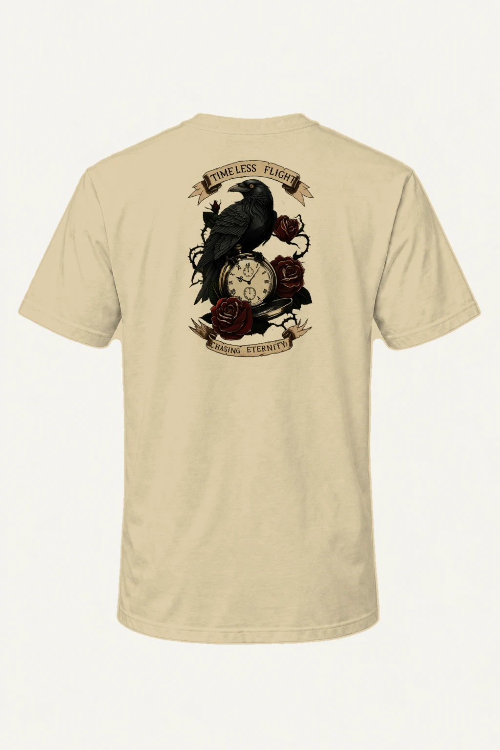 "Timeless Flight" Heavyweight Unisex Crewneck T-shirt | Gildan 5000