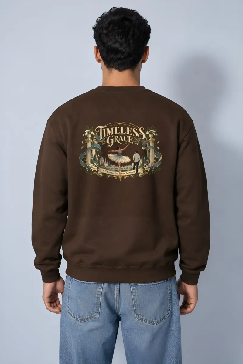 "Timeless Grace" Heavy Blend Unisex Crewneck Sweatshirt