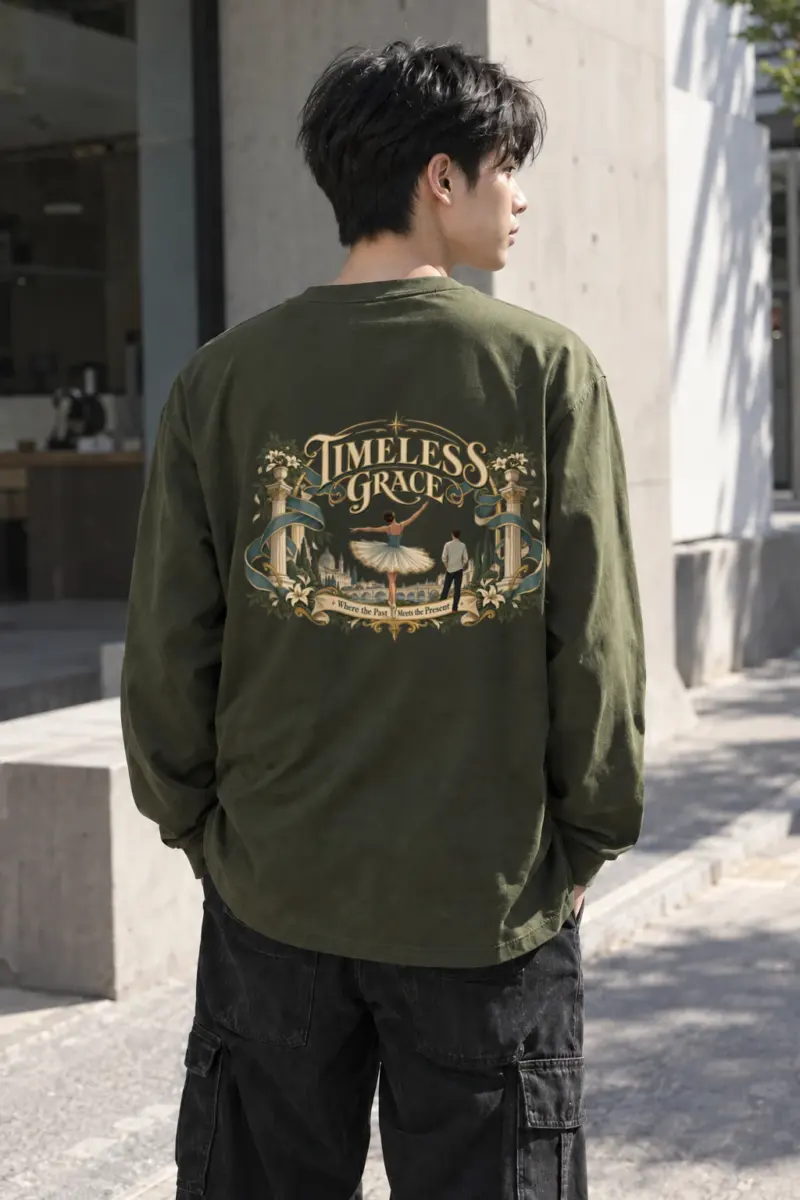 "Timeless Grace" Unisex Longsleeve T-shirt | Gildan 2400