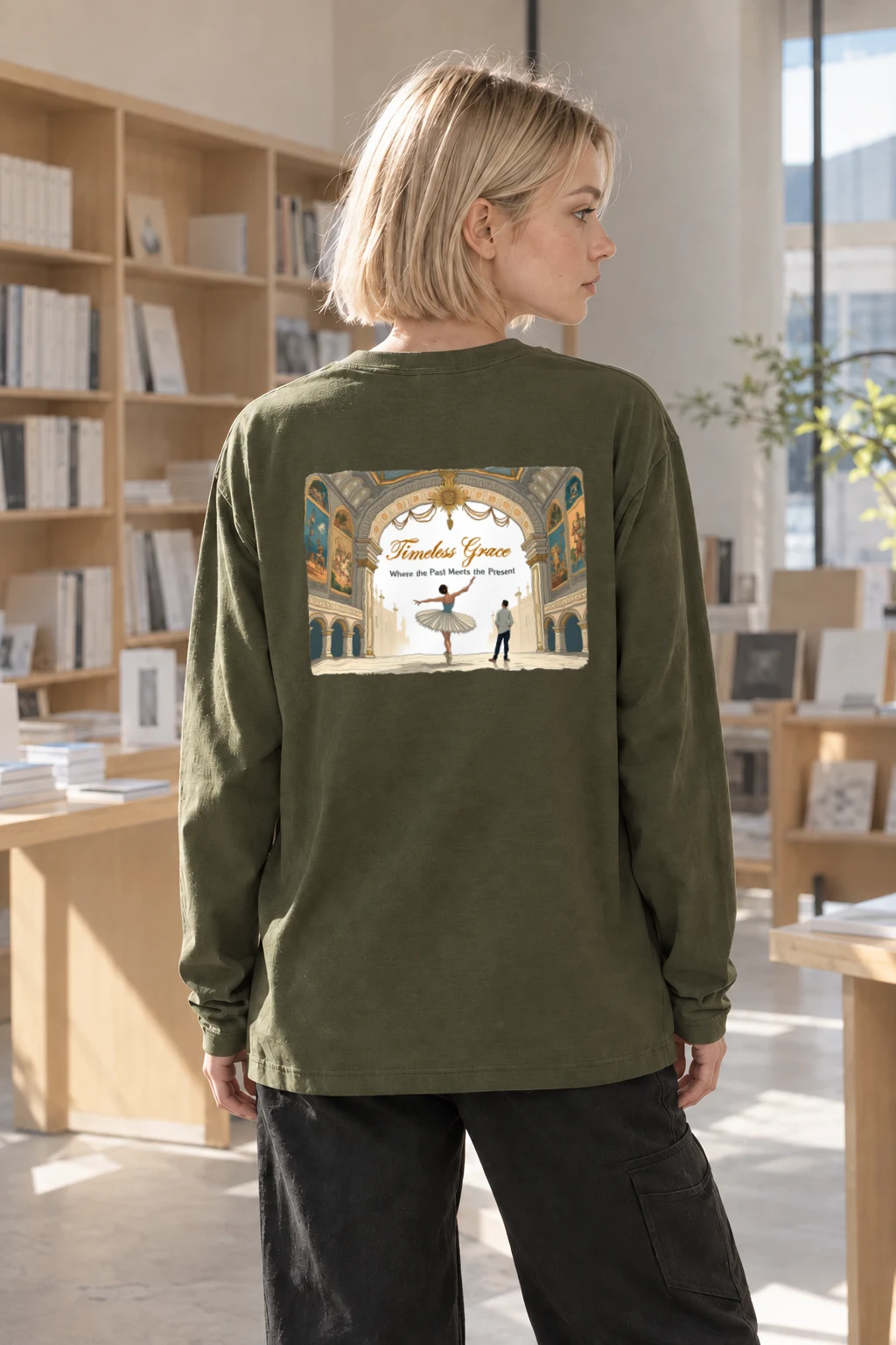 "Timeless Grace" Unisex Longsleeve T-shirt | Gildan 2400