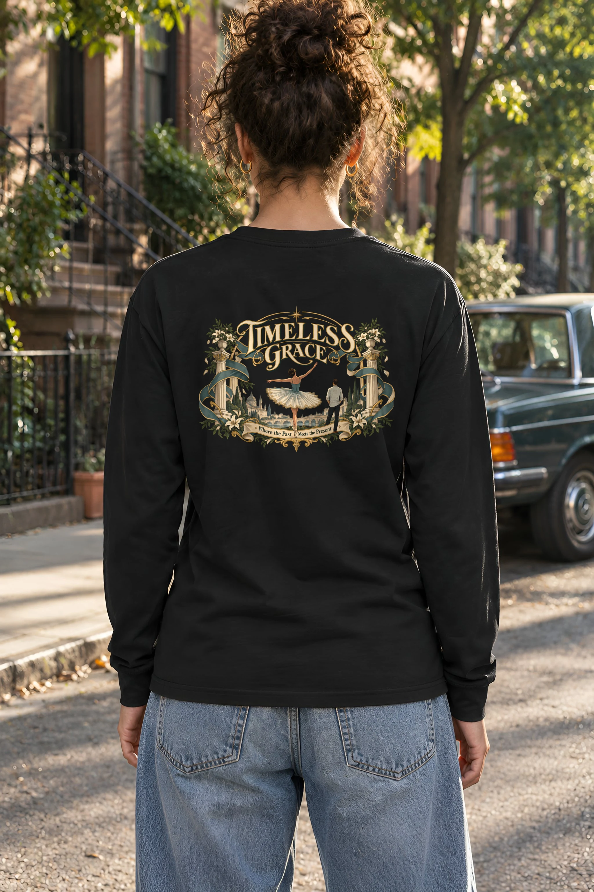 "Timeless Grace" Unisex Longsleeve T-shirt
