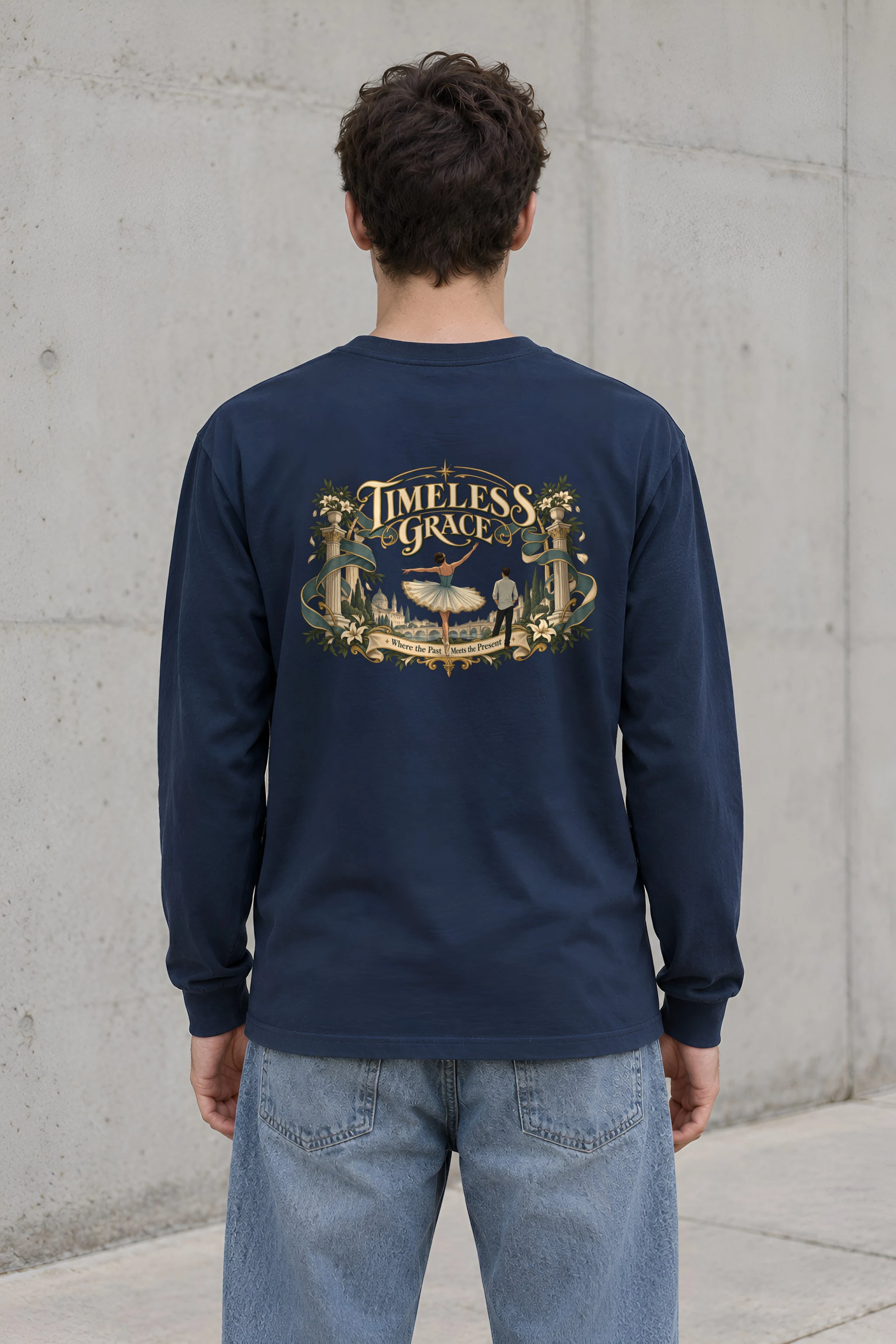 "Timeless Grace" Unisex Longsleeve T-shirt