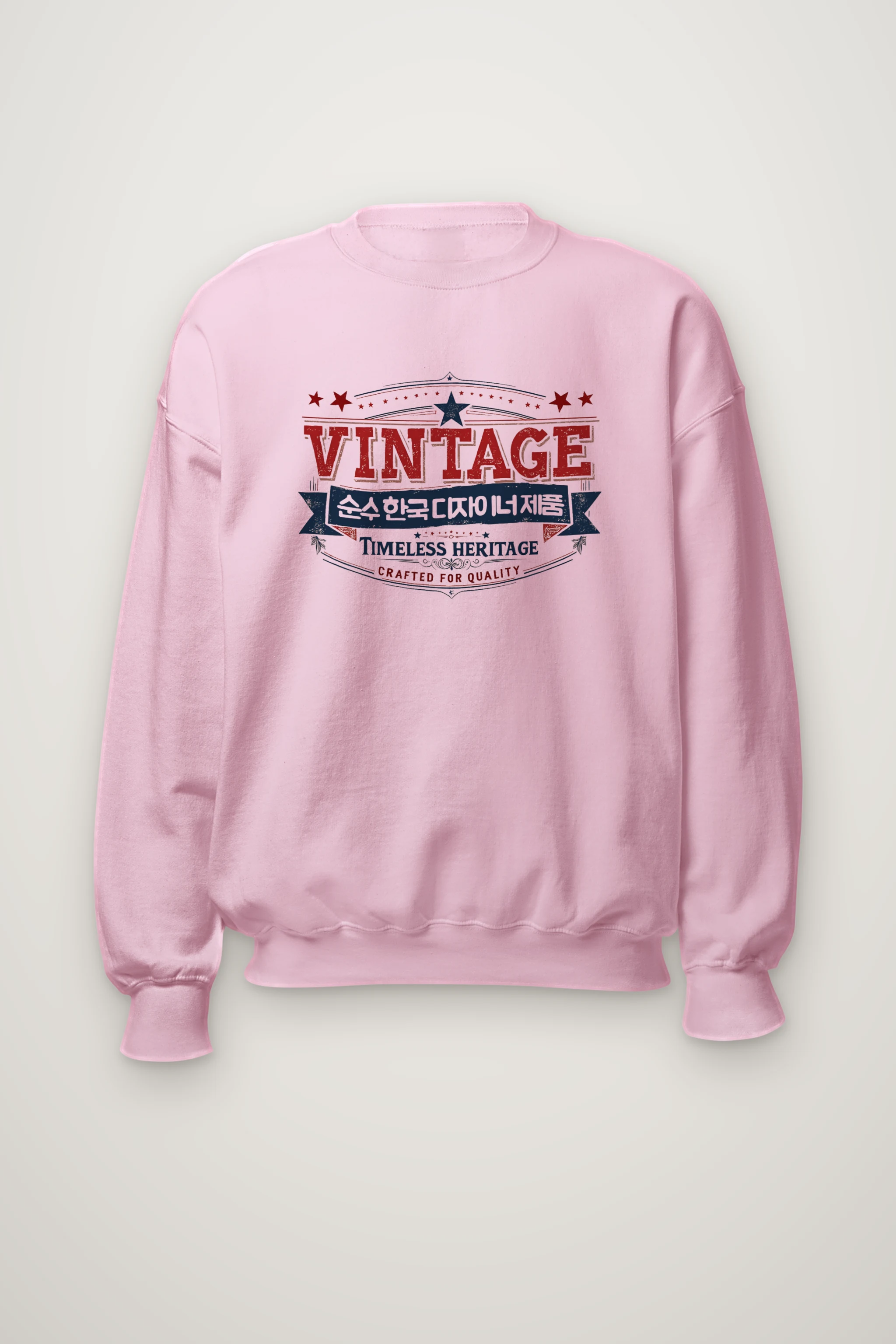 "Timeless Heritage Badge" Heavy Blend Unisex Crewneck Sweatshirt