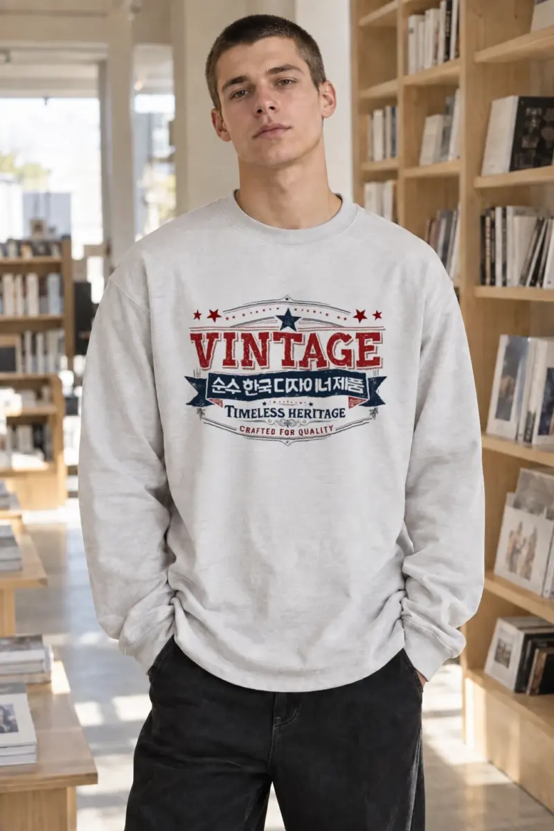 "Timeless Heritage Badge" Unisex Longsleeve T-shirt | Gildan 2400