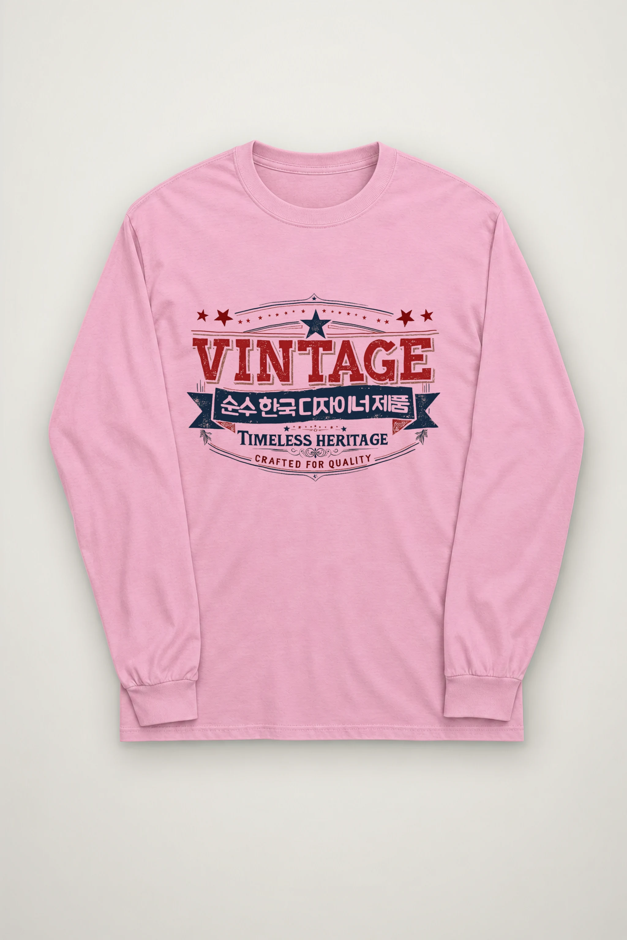 "Timeless Heritage Badge" Unisex Longsleeve T-shirt