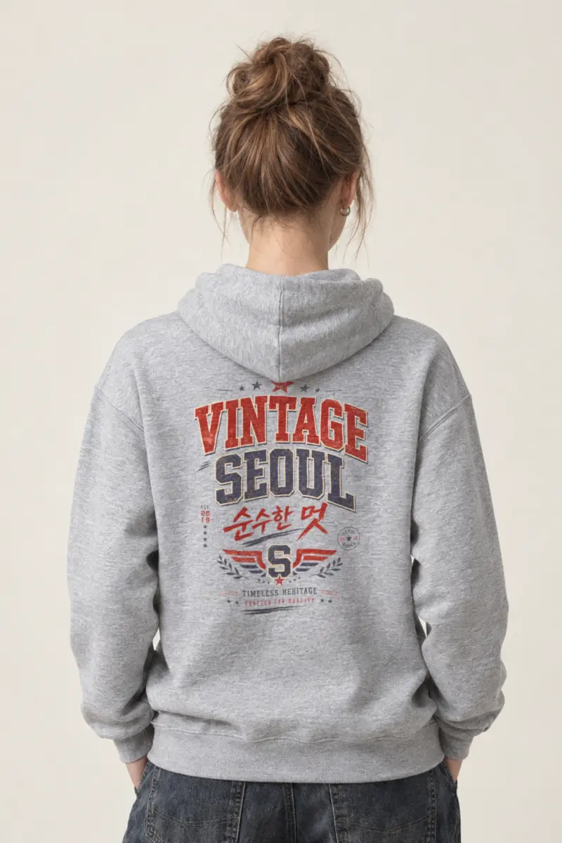 "Timeless Heritage Crest" Heavy Blend Unisex Pullover Hoodie