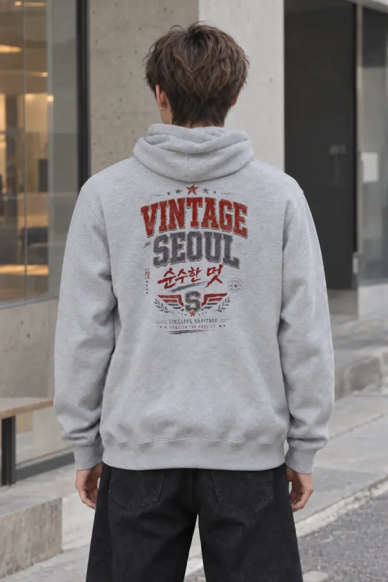 "Timeless Heritage Crest" Heavy Blend Unisex Pullover Hoodie