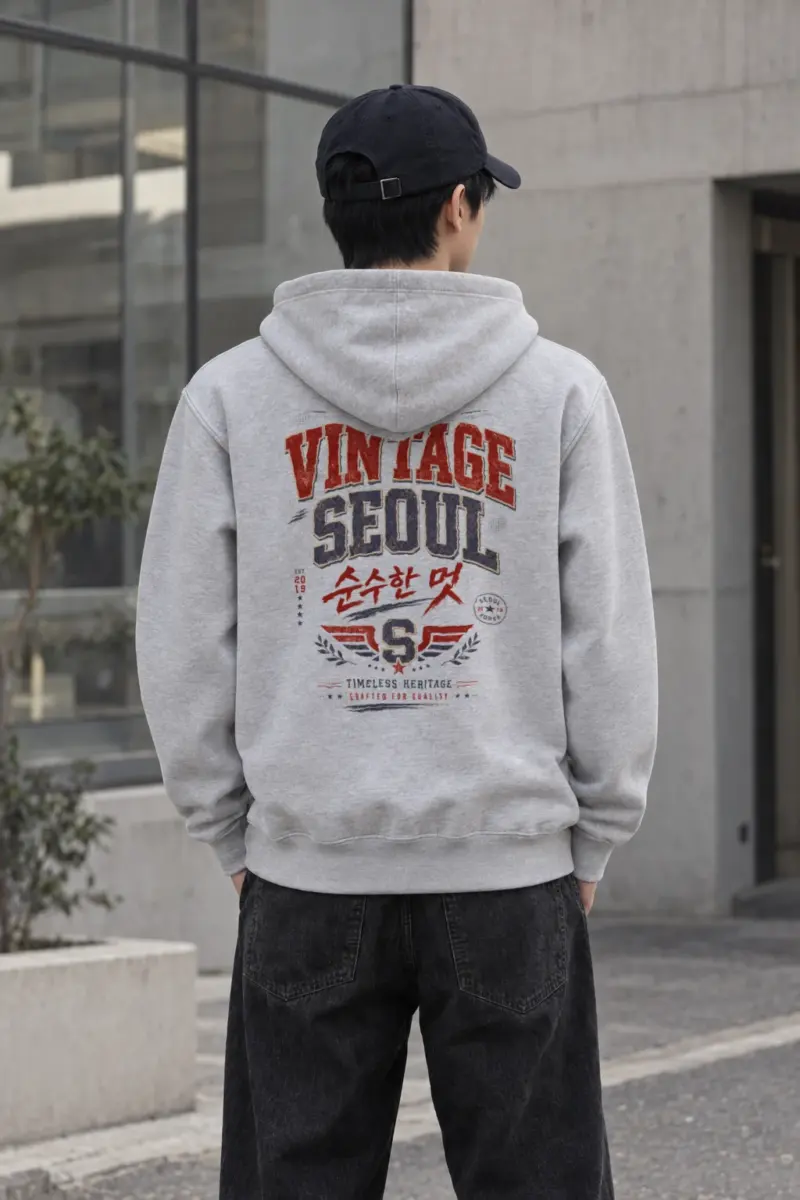 "Timeless Heritage Crest" Heavy Blend Unisex Pullover Hoodie