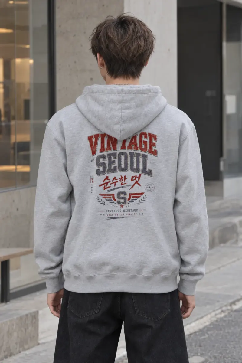 "Timeless Heritage Crest" Heavy Blend Unisex Pullover Hoodie