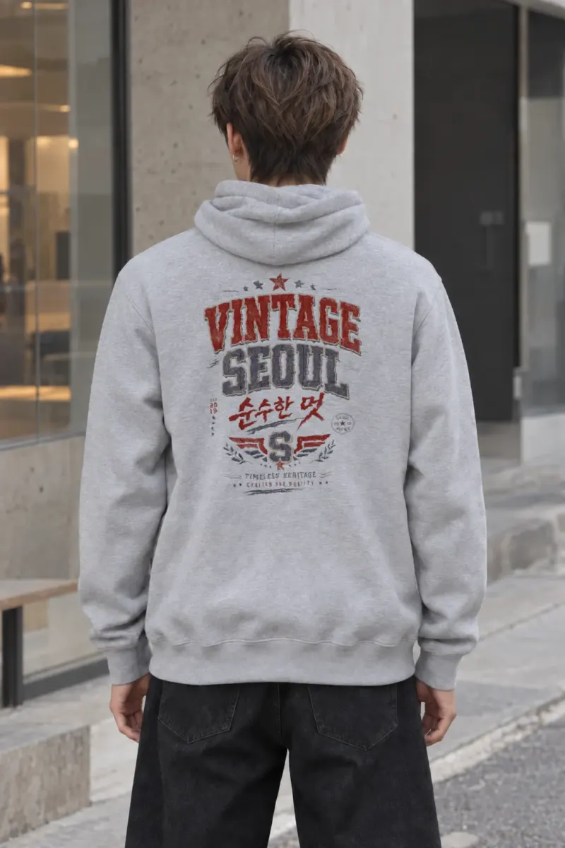 "Timeless Heritage Crest" Heavy Blend Unisex Pullover Hoodie