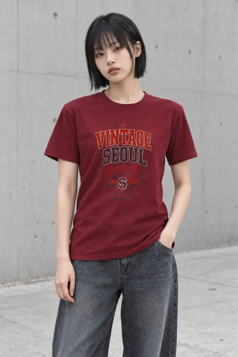 "Timeless Heritage Crest" Heavyweight Unisex Crewneck T-shirt