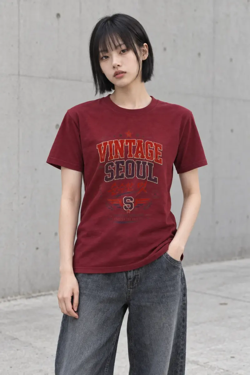 "Timeless Heritage Crest" Heavyweight Unisex Crewneck T-shirt