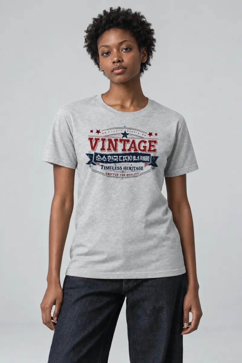 "Timeless Heritage" Heavyweight Unisex Crewneck T-shirt | Gildan 5000