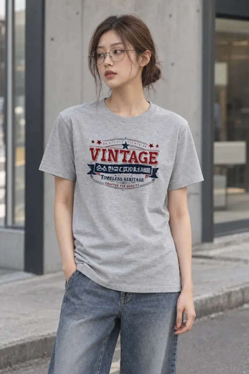 "Timeless Heritage" Heavyweight Unisex Crewneck T-shirt