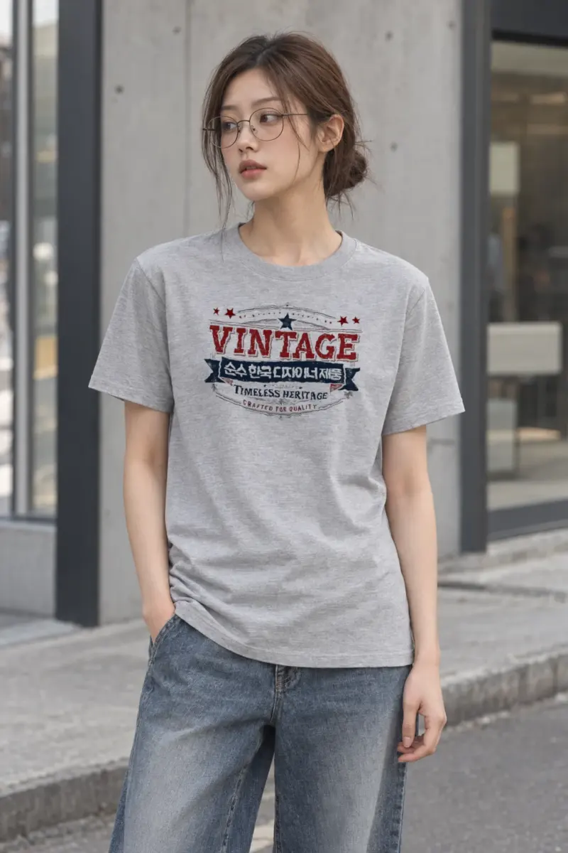 "Timeless Heritage" Heavyweight Unisex Crewneck T-shirt