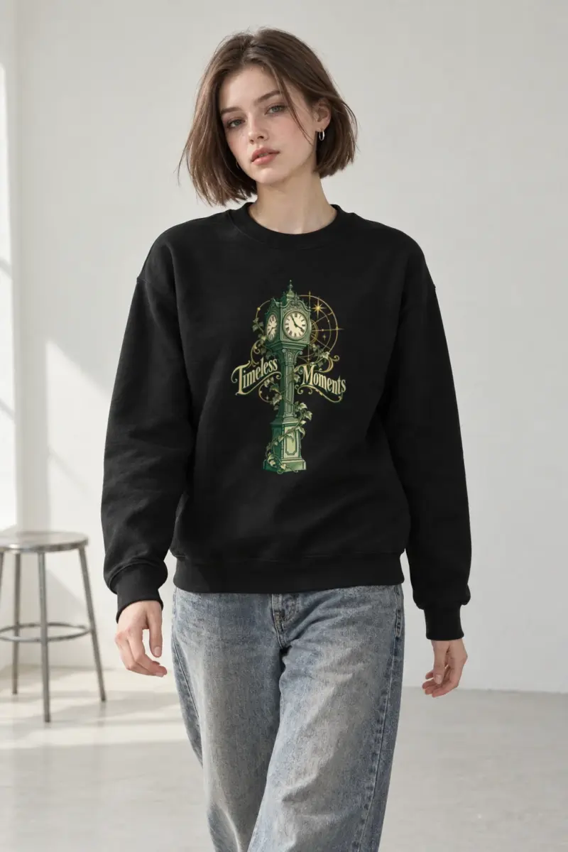"Timeless Moments" Heavy Blend Unisex Crewneck Sweatshirt