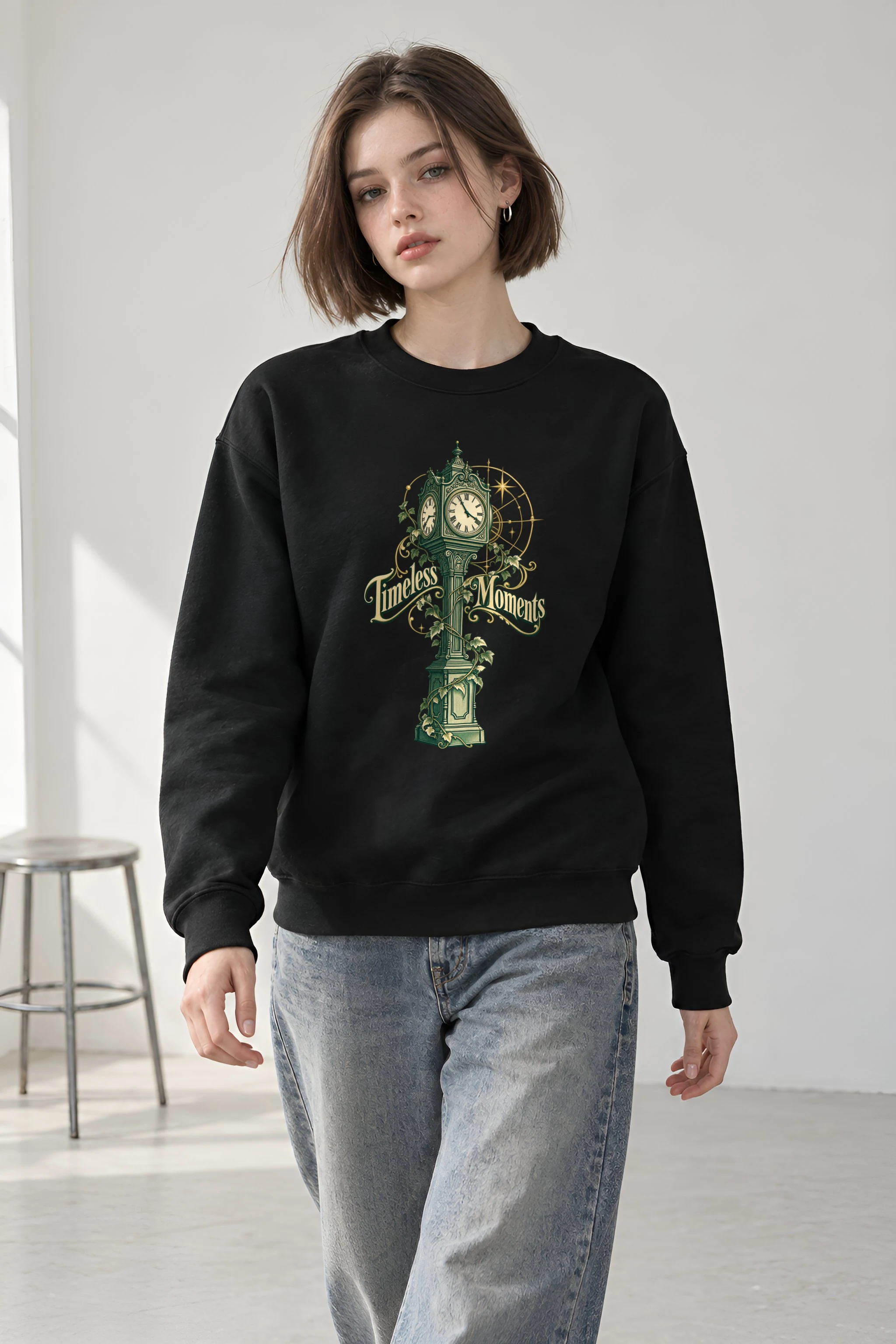 "Timeless Moments" 1 Crewneck Sweatshirt