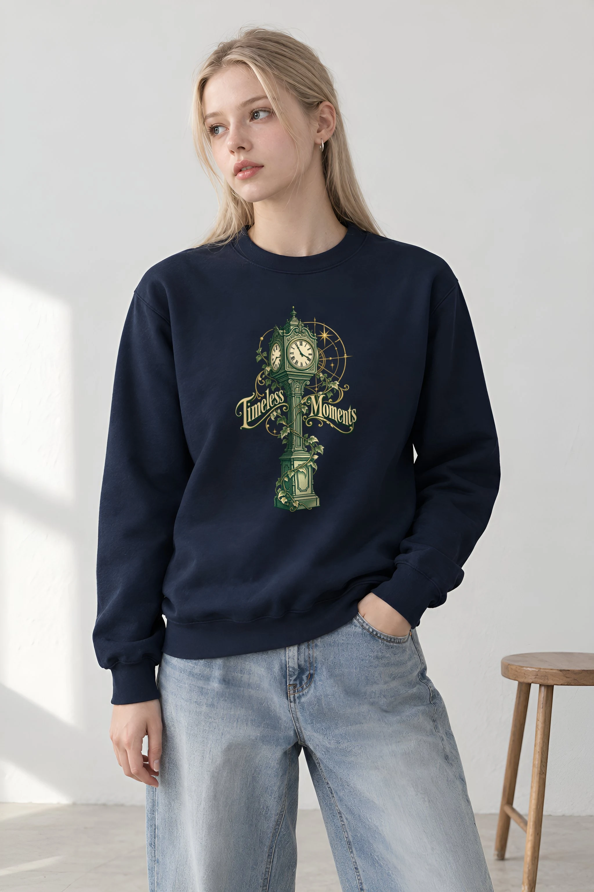 "Timeless Moments" 1 Crewneck Sweatshirt