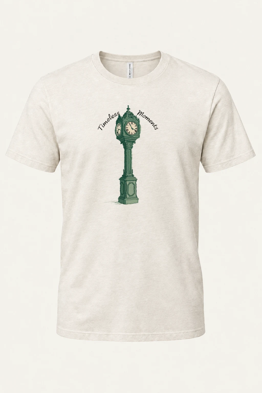 "Timeless Moments" Heavyweight Unisex Crewneck T-shirt | Gildan 5000