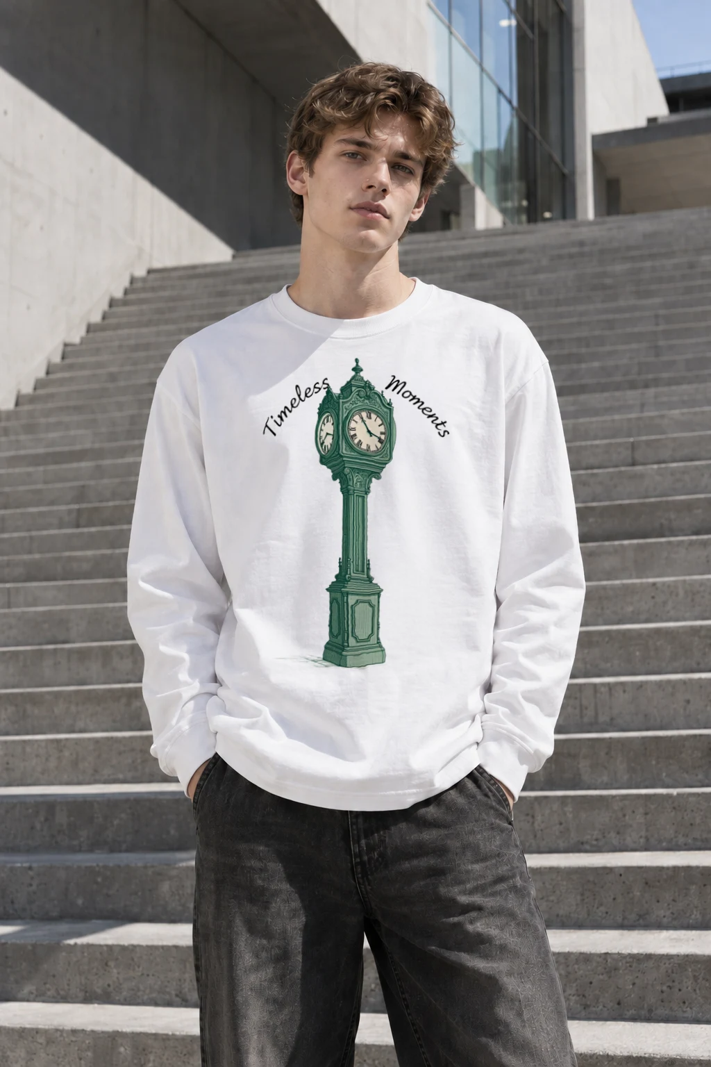 "Timeless Moments" Unisex Longsleeve T-shirt | Gildan 2400