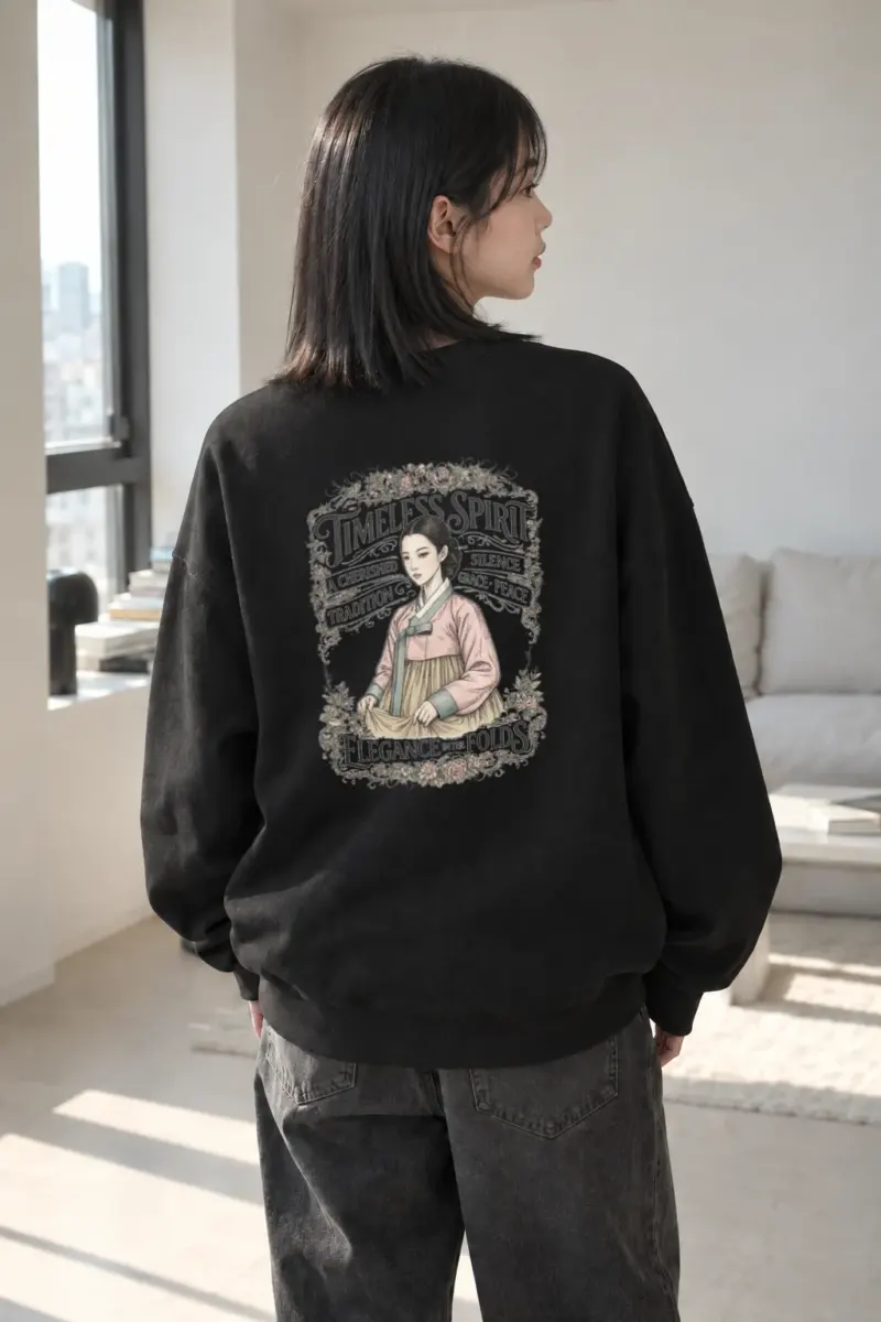 "Timeless Spirit" Heavy Blend Unisex Crewneck Sweatshirt | Gildan 18000