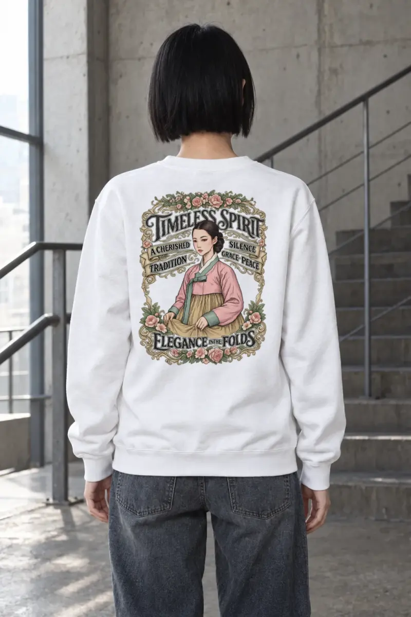 "Timeless Spirit" Heavy Blend Unisex Crewneck Sweatshirt | Gildan 18000