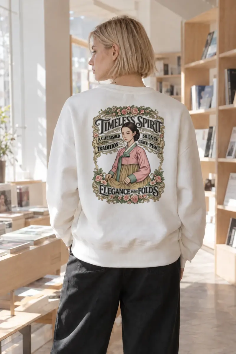 "Timeless Spirit" Heavy Blend Unisex Crewneck Sweatshirt | Gildan 18000
