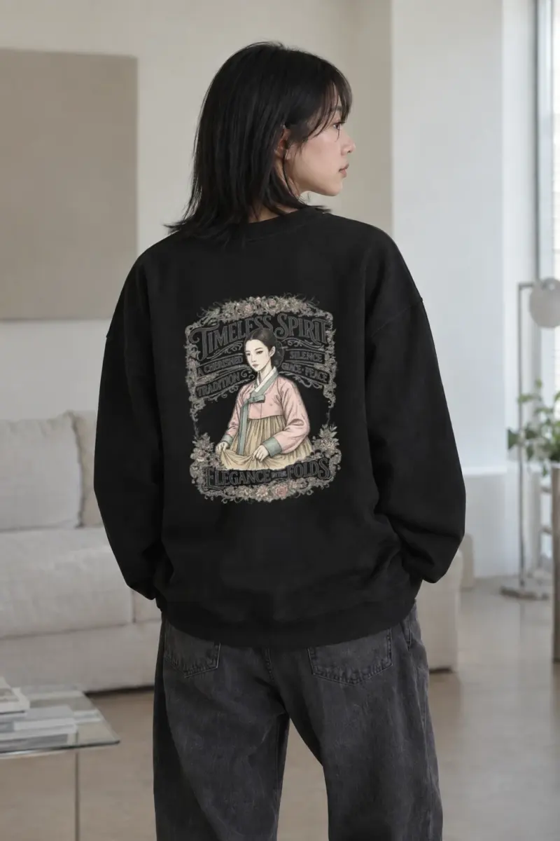 "Timeless Spirit" Heavy Blend Unisex Crewneck Sweatshirt | Gildan 18000