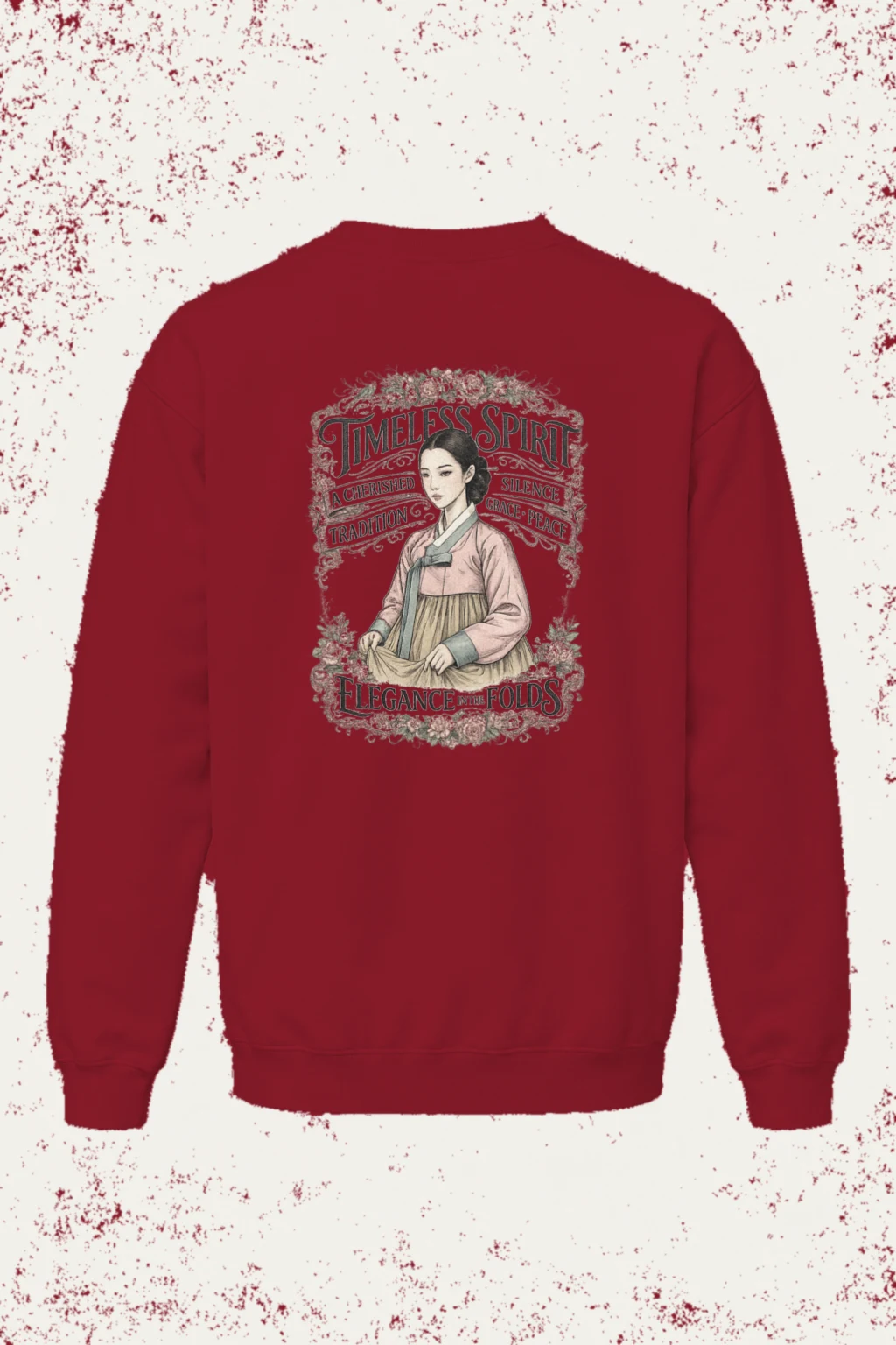"Timeless Spirit" Heavy Blend Unisex Crewneck Sweatshirt | Gildan 18000