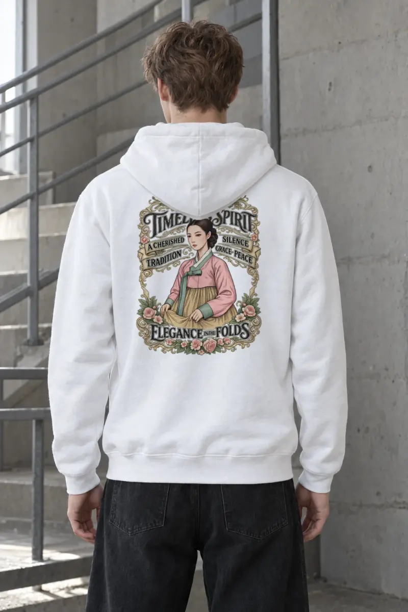 "Timeless Spirit" Heavy Blend Unisex Pullover Hoodie