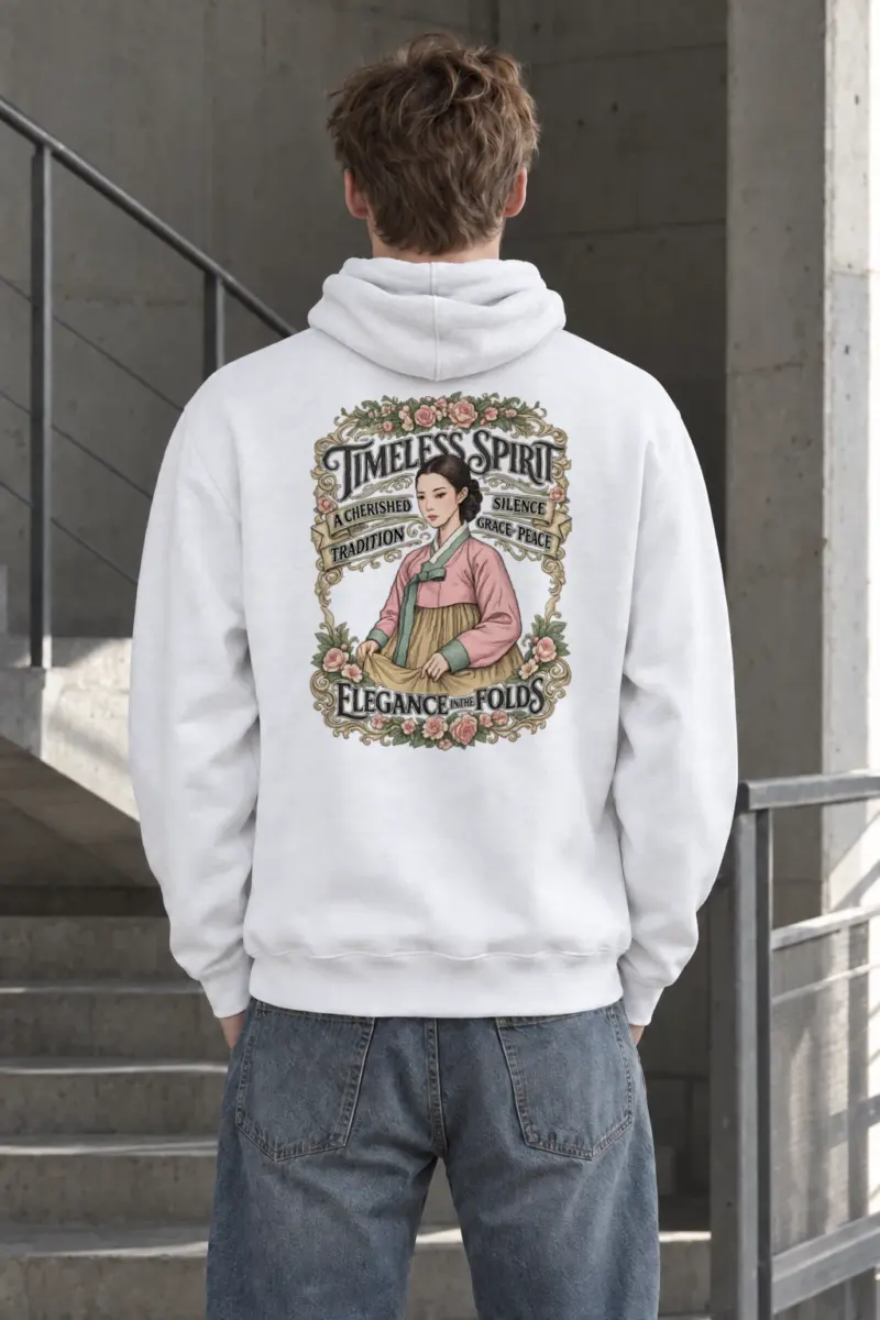"Timeless Spirit" Heavy Blend Unisex Pullover Hoodie
