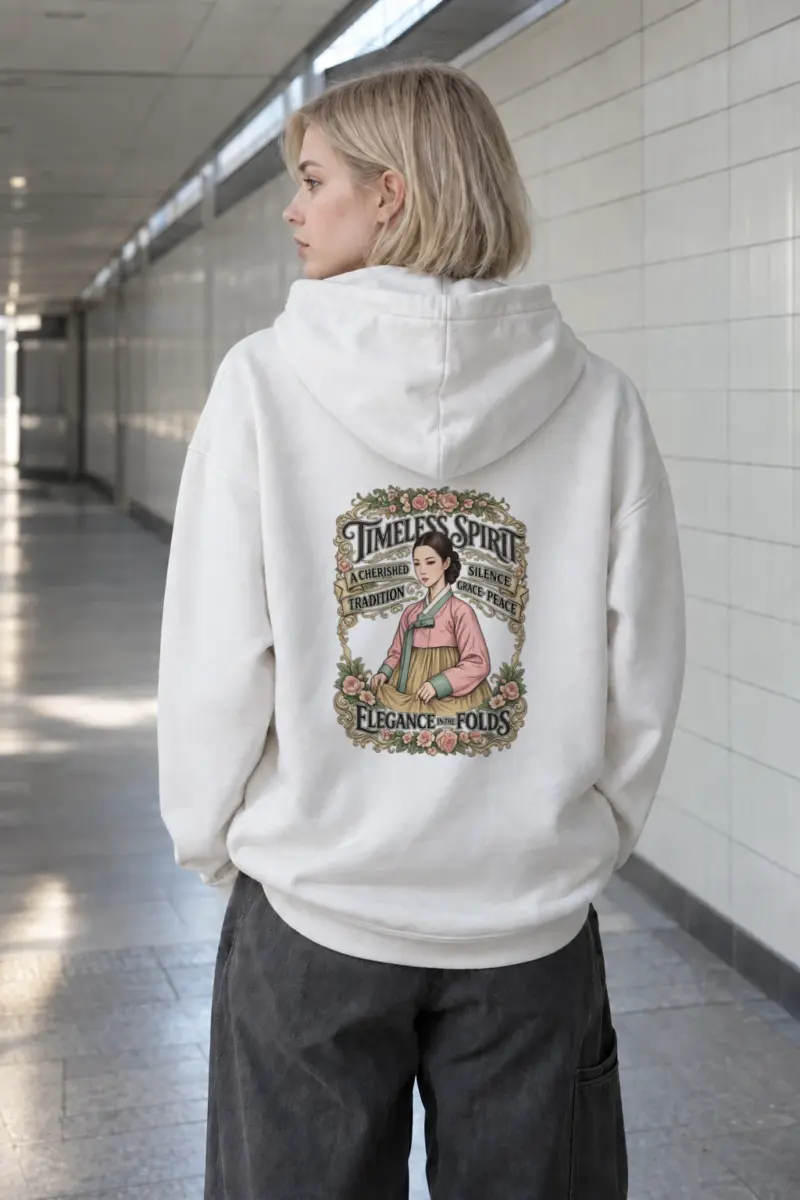 "Timeless Spirit" Heavy Blend Unisex Pullover Hoodie | Gildan 18500