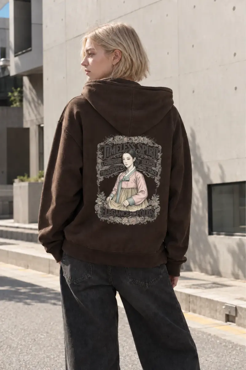 "Timeless Spirit" Heavy Blend Unisex Pullover Hoodie | Gildan 18500