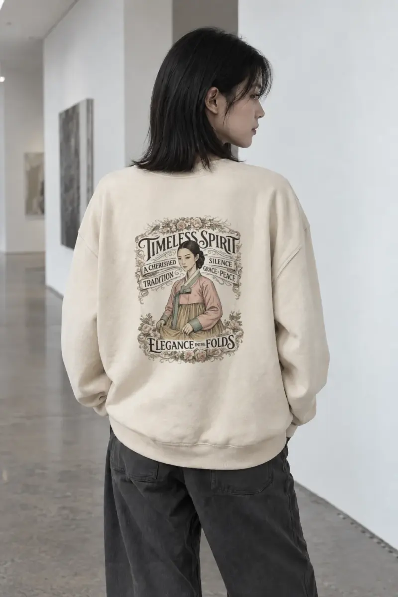 “Timeless Spirit” Unisex Sponge Fleece Crewneck Sweatshirt | Bella + Canvas 3901