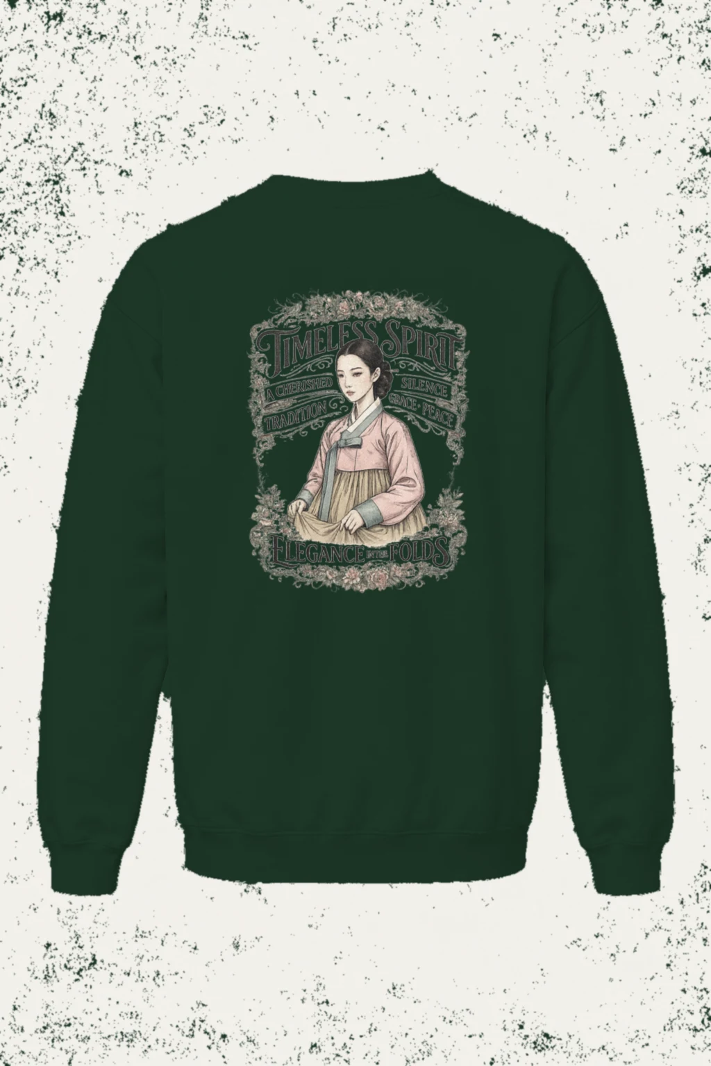 "Timeless Spirit" Unisex Sponge Fleece Crewneck Sweatshirt | Bella + Canvas 3901