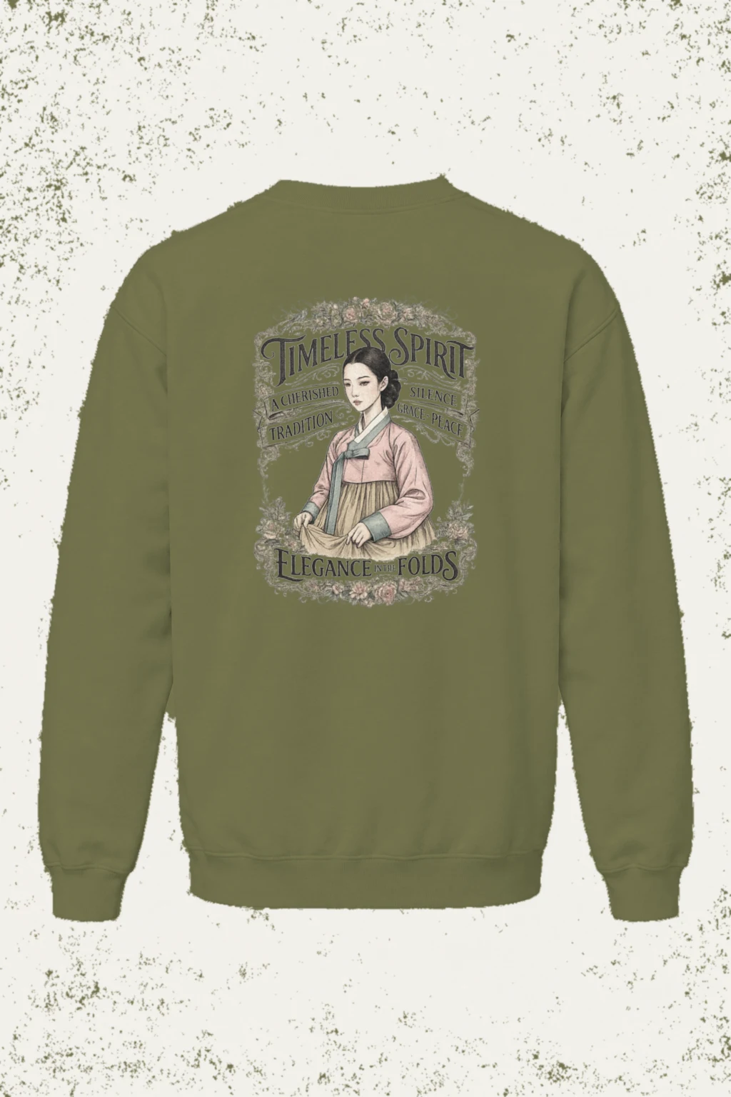 "Timeless Spirit" Unisex Sponge Fleece Crewneck Sweatshirt | Bella + Canvas 3901