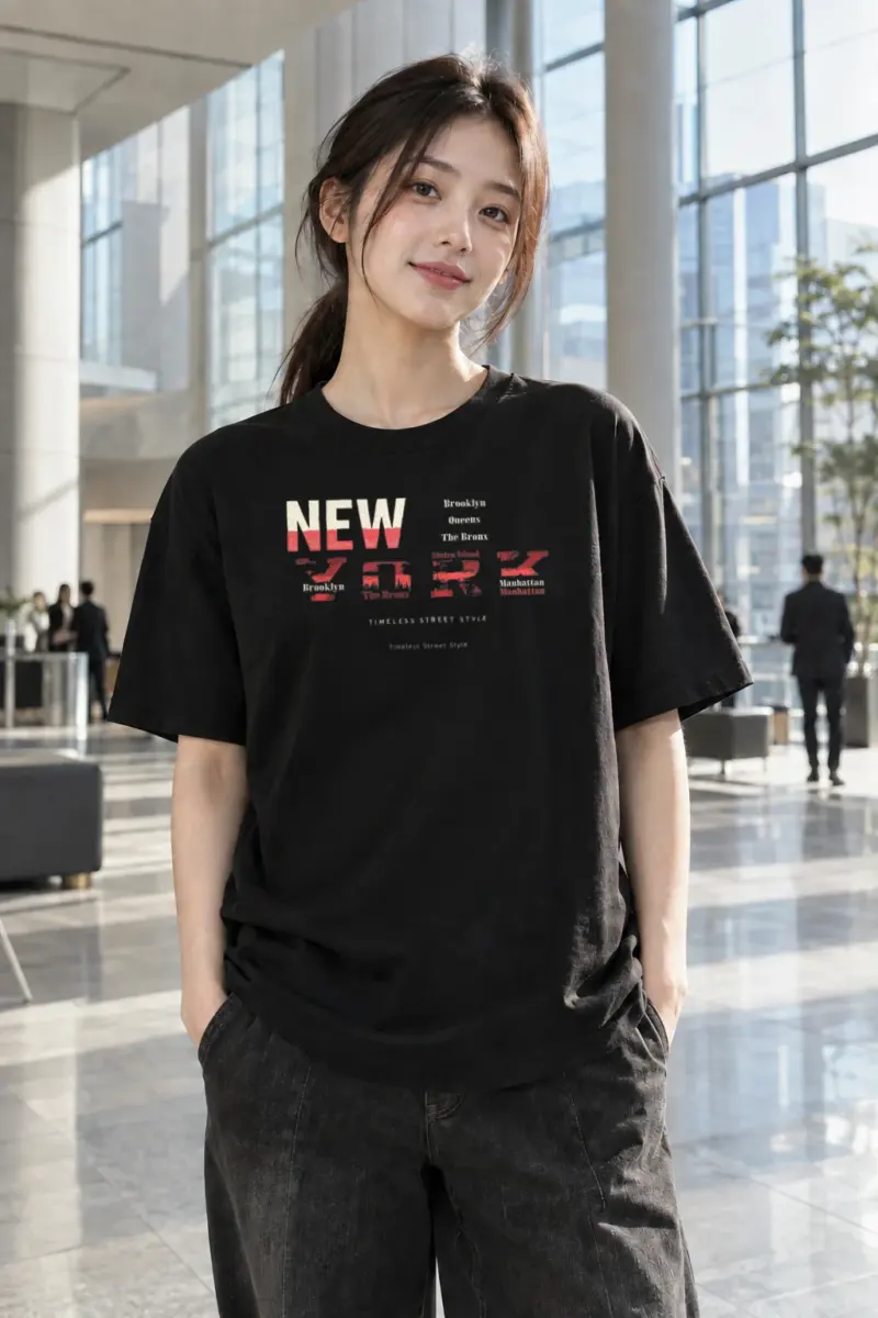 "Timeless Street Style" Heavyweight Unisex Crewneck T-shirt | Gildan 5000