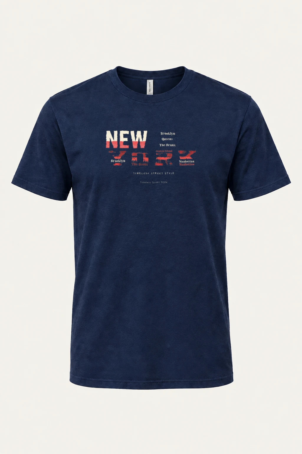 "Timeless Street Style" Heavyweight Unisex Crewneck T-shirt | Gildan 5000