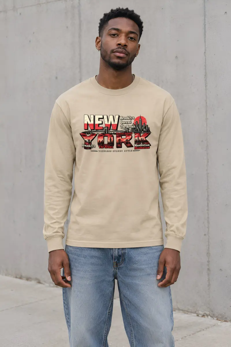 "Timeless Street Style" Unisex Longsleeve T-shirt
