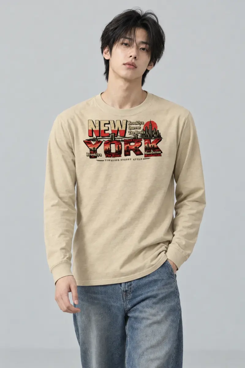 "Timeless Street Style" Unisex Longsleeve T-shirt