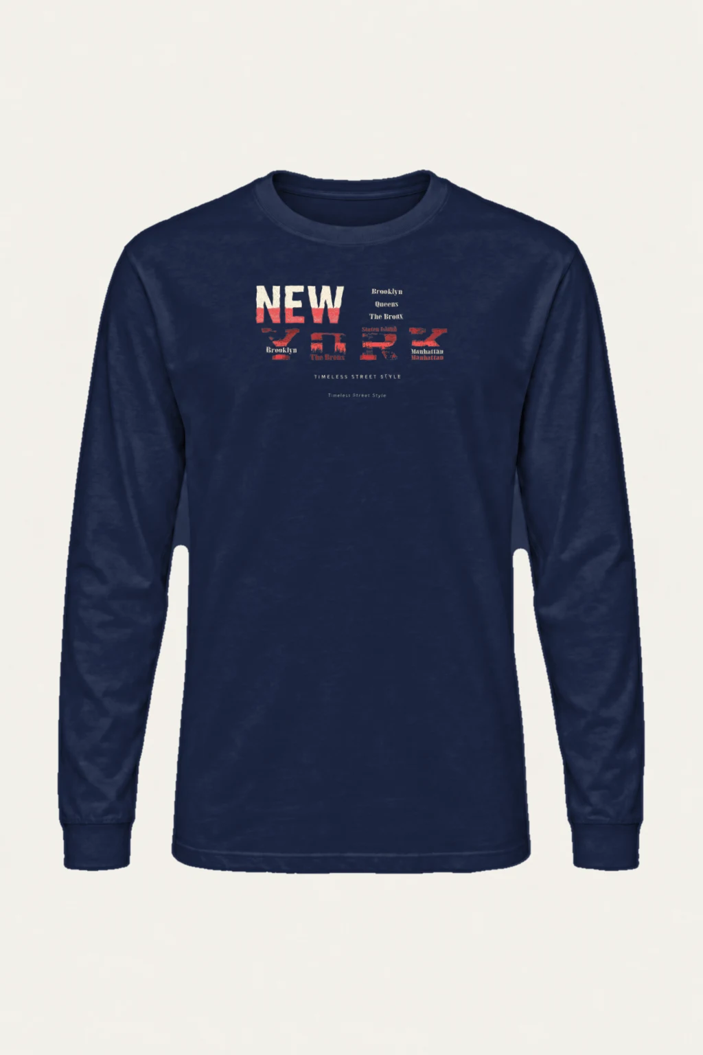 "Timeless Street Style" Unisex Longsleeve T-shirt | Gildan 2400