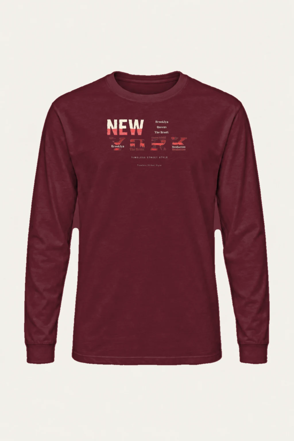 "Timeless Street Style" Unisex Longsleeve T-shirt | Gildan 2400